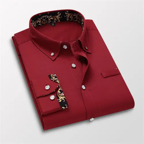 Chemise manche longue homme