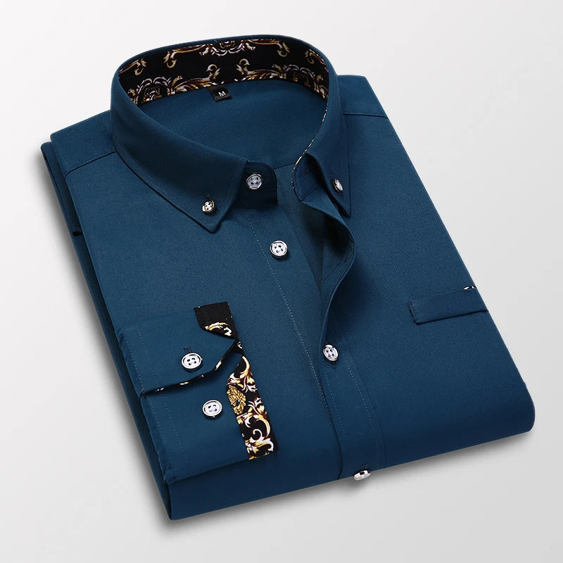 Chemise manche longue homme