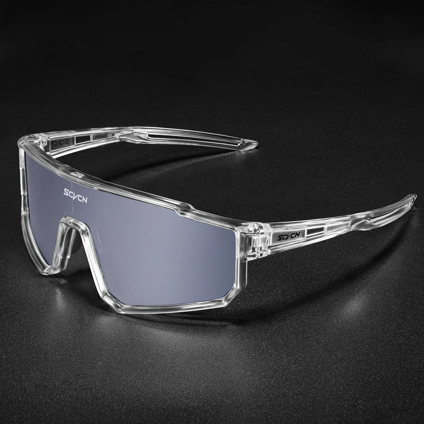 SCVCN Upgraded Outdoor Sports Cycling Glasses Men Women Running Sunglasses UV400 Mountain Camping Fishing Eyewear MTB Goggles