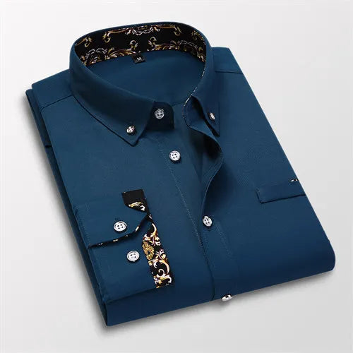 Chemise manche longue homme