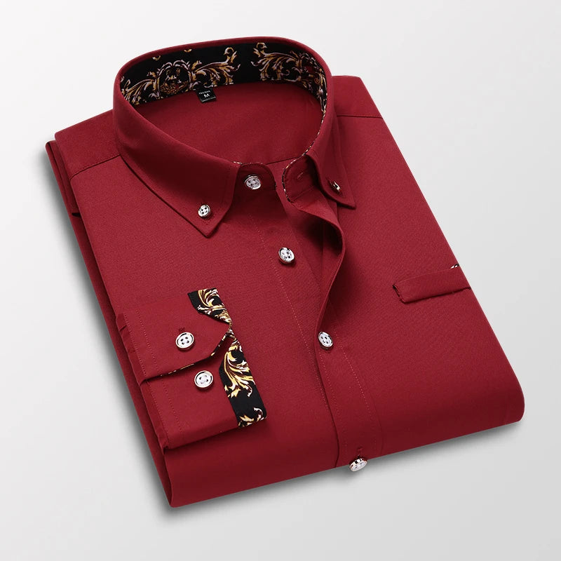 Chemise manche longue homme