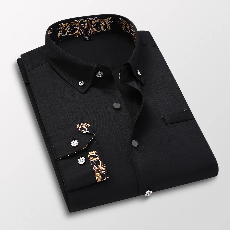 Chemise manche longue homme